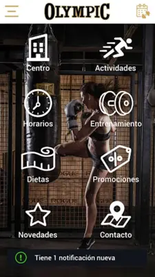 Olympic Fitness Zone android App screenshot 5